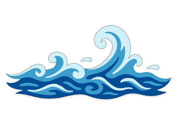 Poster - Vector illustration of flowing particles in a wave pattern, featuring blue and green hues isolated on a black background, symbolizing AI technology, science, and music concepts