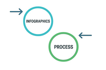 Aufkleber - Infographic design featuring icons and 6 options or steps, presented in a thin line vector style, representing an infographics business concept suitable for various applications