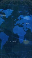 Poster - Animation of data processing over globe and grid