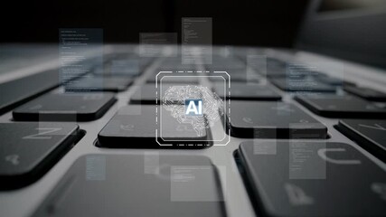 Poster - AI Assistant Brain Processor with LLM Technology, Big Data, Machine Learning, Generative AI for Business Support, Future Agentic AI Technology and Artificial Intelligence Prompt Engineering. Muxer