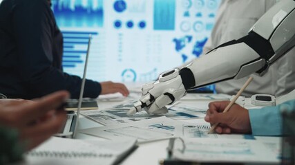 Poster - Consultants utilize AI insights for enhanced market understanding, driving collaborative planning and targeted marketing initiatives. Noogenesis AI