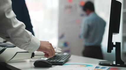 Poster - A digital workplace where AI technology helps consultants optimize company performance and develop effective business strategies. Noogenesis AI