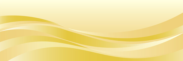 Poster - Vector gold line background curve element with white space for text and message design, overlapping layers, vector