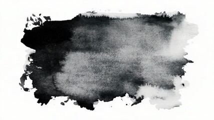 Poster - A watercolor stain on a white paper, great for backgrounds or design elements