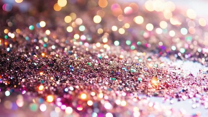 Wall Mural - reflective glitter with iridescent shades and microscopic luster