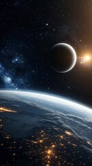 Wall Mural - Planet Space