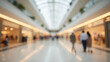 © narumon - Abstract blurred background of blurred shopping mall in modern shopping mall.