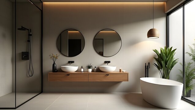 Sleek Modern Bathroom with Minimalist Design
