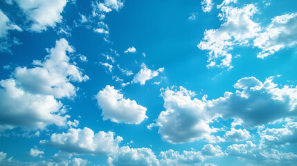 Wall Mural - blue sky with white cloud background. white cloud with blue sky background