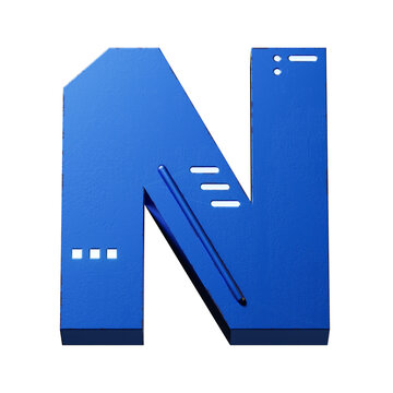 futuristic style font concept. Numbers And Letters. 3d rendering isolated on black background