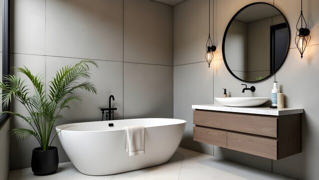 Minimalist Inspired Contemporary Bathroom