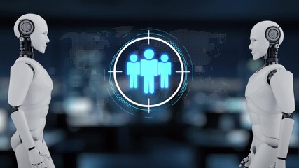 Poster - AI sharpens audience targeting via virtual assistant profiling, artificial intelligence segmentation, and AI-driven marketing analysis. Kernel