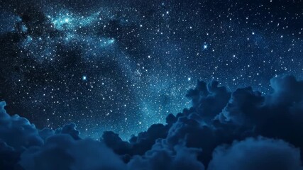 Wall Mural - Night Sky With Stars