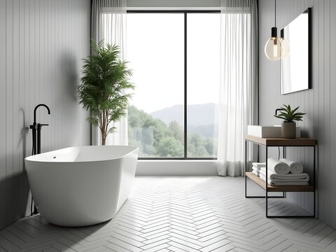 Minimalist Elegance in a Modern Bathroom Design