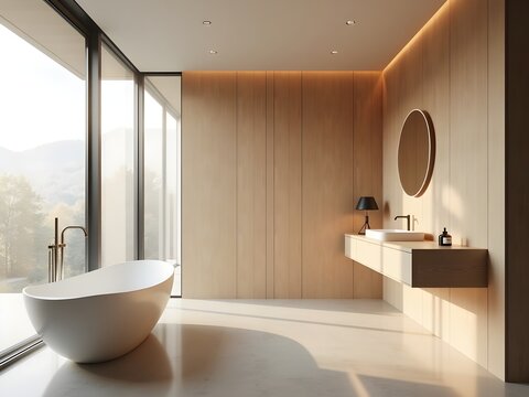 Minimalist Style Meets Modern Bathroom Design