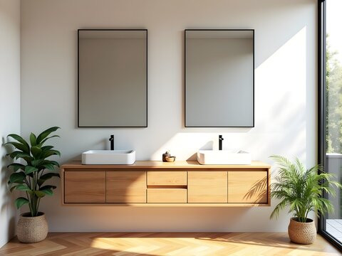 Clean Lines and Simplicity in a Modern Bathroom
