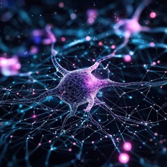 Poster - Stunning Representation of Neural Connections in Technology