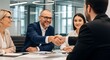 © Christopher - Business Deal Handshake - Successful Partnership - Corporate Agreement