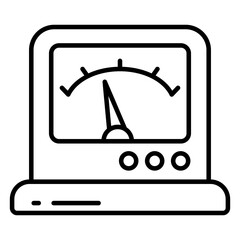 Wall Mural - Vector design of speedometer