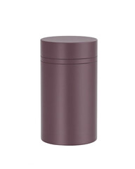 Poster - Elegant Dark Purple Storage Container - Minimalist Product Mockup