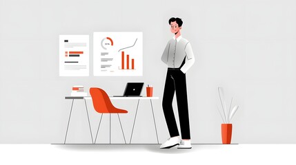 Poster - presenting minimalist startup environment