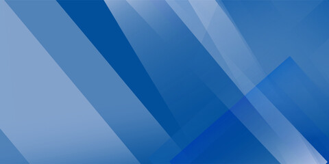 Poster - Abstract bacgkround blue and white gradient. Modern blue abstract rectangle box lines background for presentation design, banner, brocure, and business card
