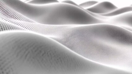 Poster - Futuristic abstract representation of big data with white textured background in a seamless design, Big data futuristic abstract white background Seamless