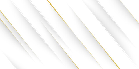 Poster - Modern geometric background with metallic gold accents and clean layout. vector illustration