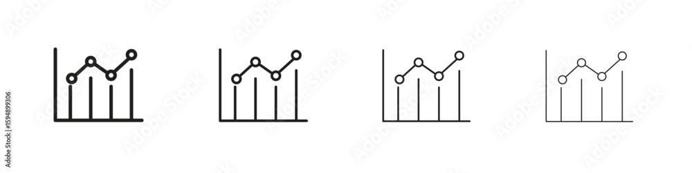 Benchmarking icon symbols collection. Vector EPS 10 Stock Vector ...