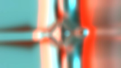 Poster - Abstract Colorful Gradient Background With Flowing Animation
