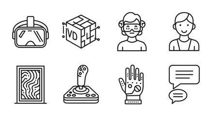Poster - Set of Vector Icons for Design and Restaurant Use