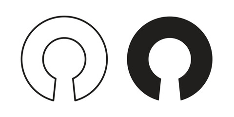 Open source icon symbol shape. vector symbols.