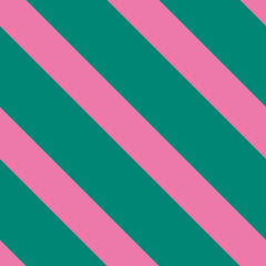 Fototapete - Pink and green stripe seamless vector pattern or background wallpaper