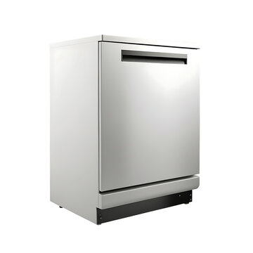 medium-size-dishwasher-cleaning-unit-isolated-on-white-background, png, ai generated.