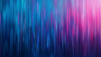 Aufkleber - Abstract video with blue and pink vertical streaks, creating a dynamic, flowing visual effect, symbolizing energy, data flow, or digital transformation