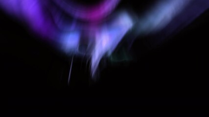 Wall Mural - aurora cosmic curtain background loop animation