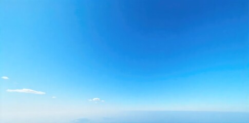 Wall Mural - Vast, breathtaking expanse of clear blue sky, unblemished and serene; perfect for backgrounds or peaceful imagery Ideal for travel, nature, or tranquility themes , outdoor, vibrant, sunny