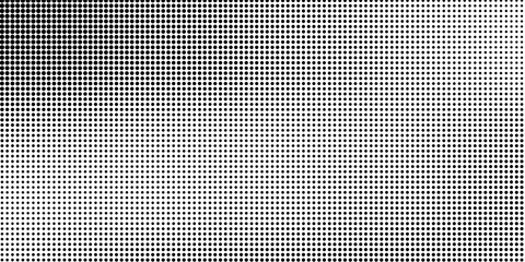 Poster - wave Grunge halftone gradient background. Wavy lines background. Halftone Pattern. Monochrome gradient halftone dots background.