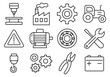 © Seetwo - Industrial Equipment Icons Collection for Engineering and Manufacturing Use