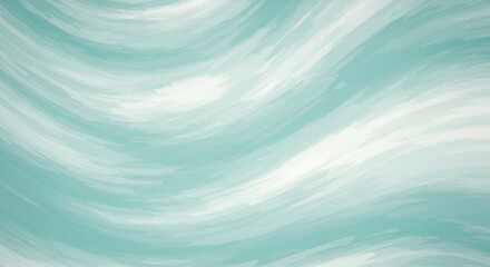 Leinwandbilder - Abstract Blue and White Wavy Texture Background
