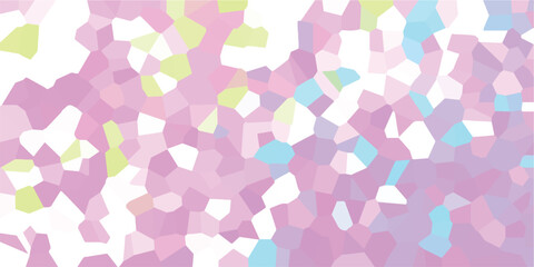 Aufkleber - Abstract pastel mosaic background featuring soft colors and irregular geometric shapes perfect for artistic designs and creative projects