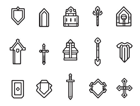 mission line art unique abstract shapes ideal for modern graphics