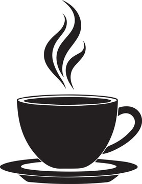 coffee cup vector design logo style icon art illustrator
