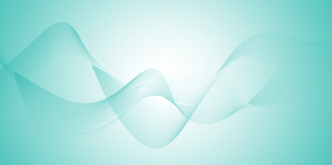 Poster - Abstract wavy lines Digital frequency track equalizer background. Curved wave smooth stripe seamless pattern. Wave lines created using blend tool. graphic design template banner business wave. vector.