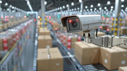 Poster - Security Camera Surveillance in Smart Warehouse Enhancing Safety and Efficiency in Logistics and Inventory Management