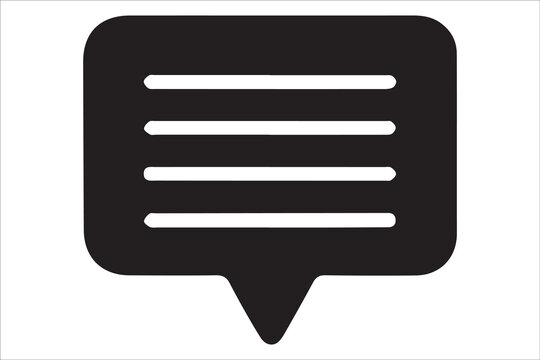 Black Envelope Icon One New Message Notification Symbol Digital Communication Interface Element
