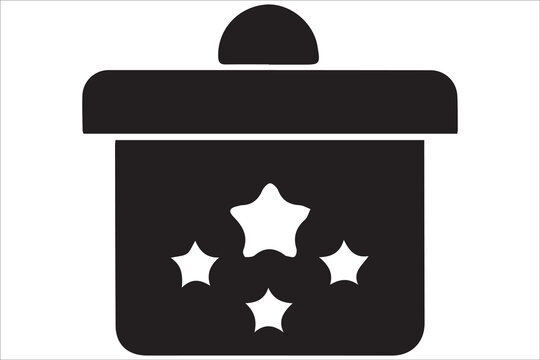 Delete icon, vector garbage trash can bin sign isolated on white, line, outline thin flat design for website.
