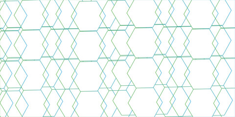 Fototapete - Modern colorful background textured with abstract hexagon pattern.honeycomb gold cube hexagon concept design abstract technology background vector background, 
