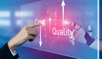 Poster - AI supports reducing cost while improving quality for enhanced performance and strategic efficiency Vouch