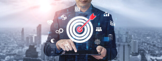 Poster - Target audience analysis enhances marketing with segmentation, smart profiling, and personalized strategies for improved audience targeting and campaign efficiency. Vouch